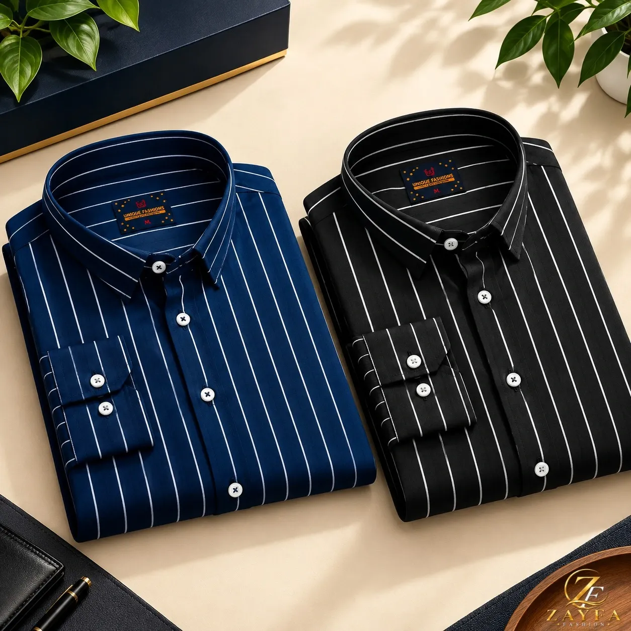 2 Pcs Combo Premium Full Sleeve Cotton Shirt