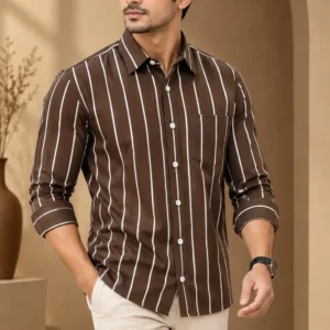 Premium Full Sleeve One Pocket Cotton Shirt